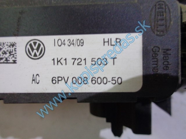 elektronický plynový pedál na vw volkswagen golf VI, 1,4tsi, 1K1721503T
